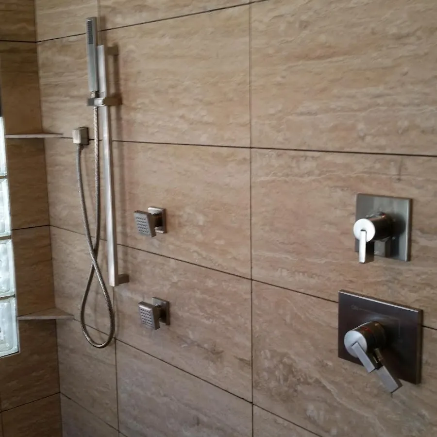 Shower fixture installation for Water Heater Replacement in Rifle
